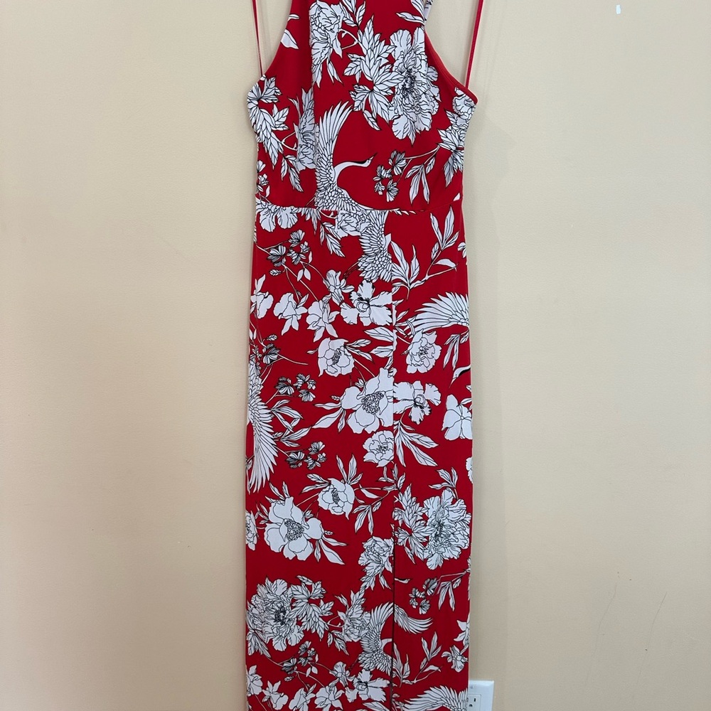 Elegant Red Dress for Cocktail Events